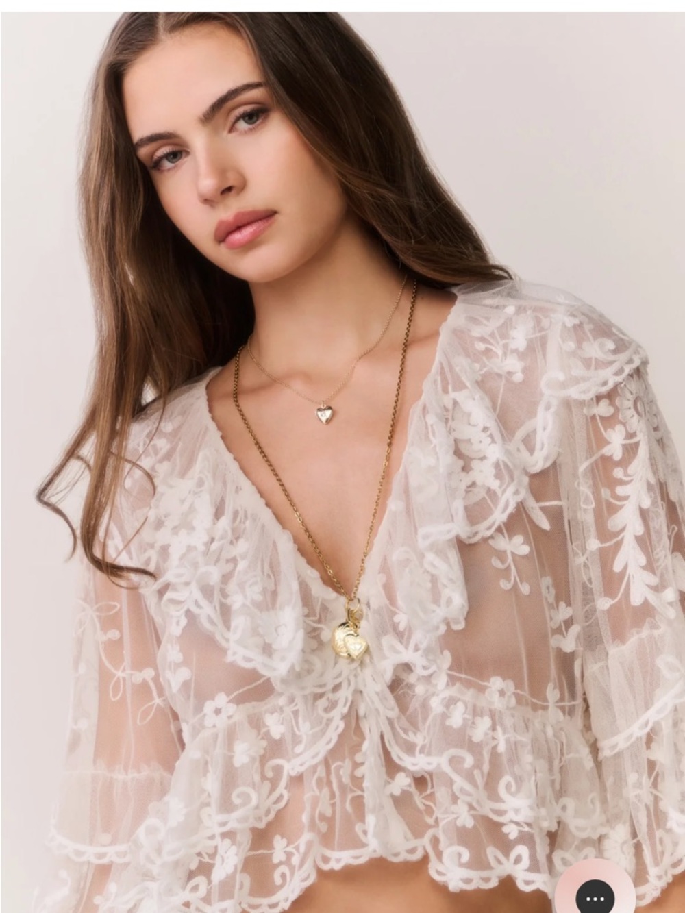 NWT. Loveshack Fancy Vessia Top.  Size Small.